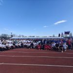 На стадионе "Юность" любители ЗОЖ считали 10 000 шагов